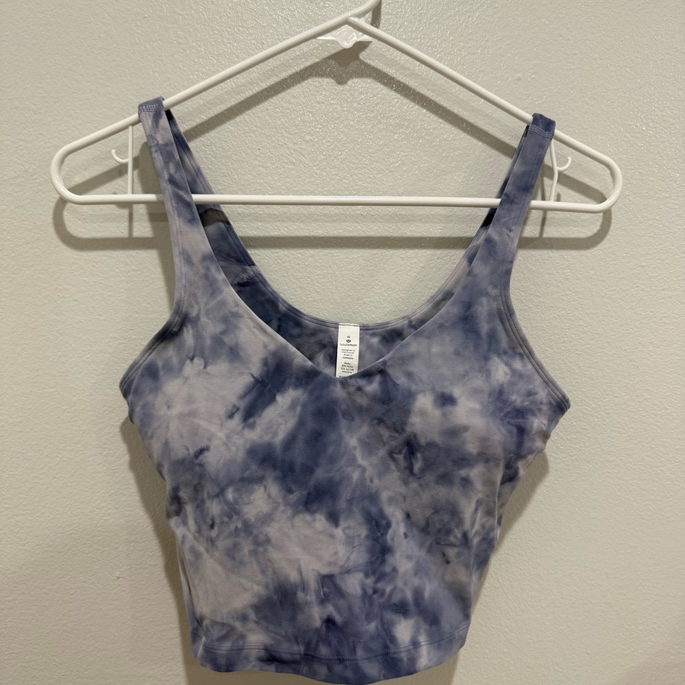 Lululemon Align Tank *Diamond DyeDiamond Dye Iced Iris Peri Purple Sz 6